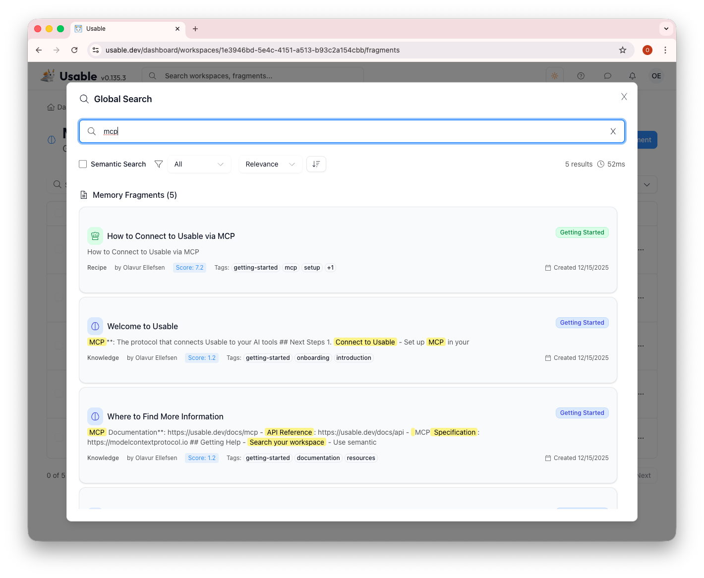 Search results for MCP